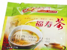 喷码机案例-福寿茶食品包装